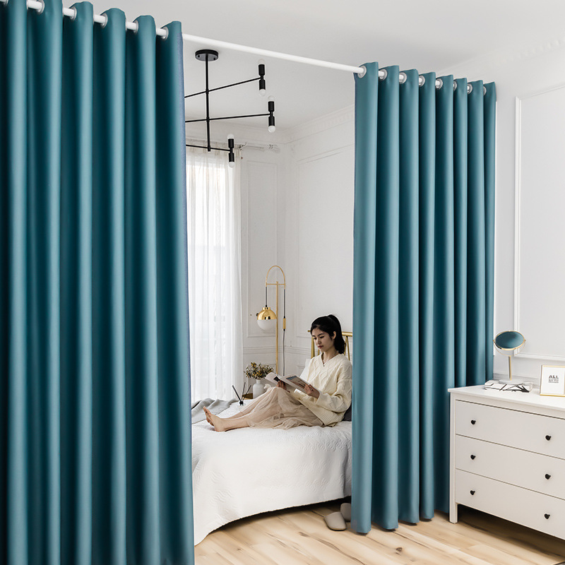 A817 high-precision curtains, punch-free installation, bedroom full shading, sun protection, heat insulation, sunshade cloth, 2025 new dream curtain