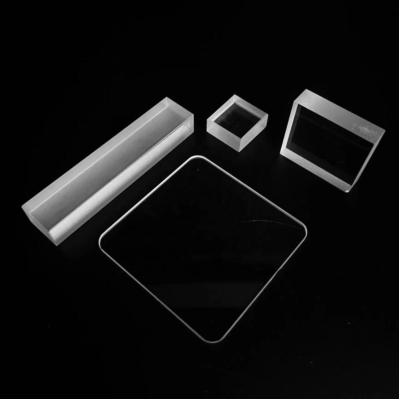 Professional Custom Rectangular JGS1 JGS2 JGS3 UV Quartz Square Plate Thin Quartz Sheet for Laboratory