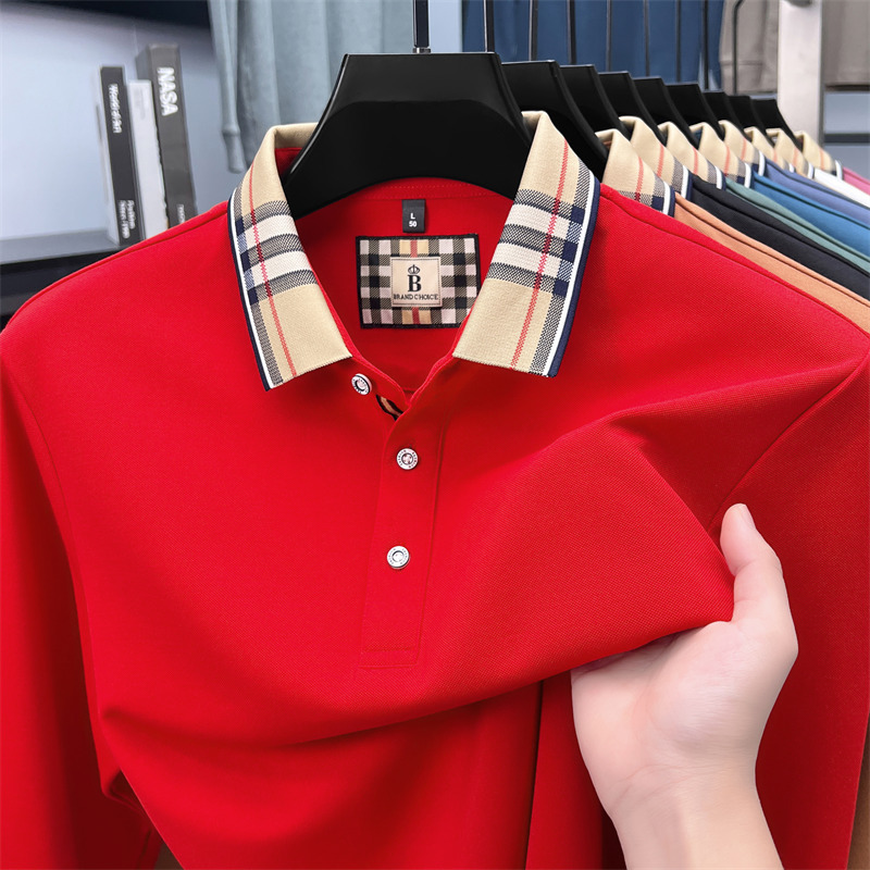 Designer T-shirts free shipping A variety of large-sized fashionable printed solid polo T T-shirts in 2025 men