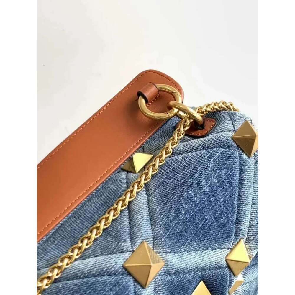 New Denim Rivet Bag Designer Handbag Crossbody Bags For Women Purses And Handbags Bag