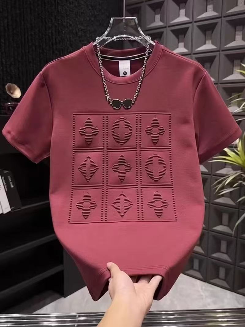 Men's T-Shirts Designer Classic Mens T-shirt printing 3D Letters Europe an and American popularity Monogrammed Male Fem ale Shirts Cotton Casual China size