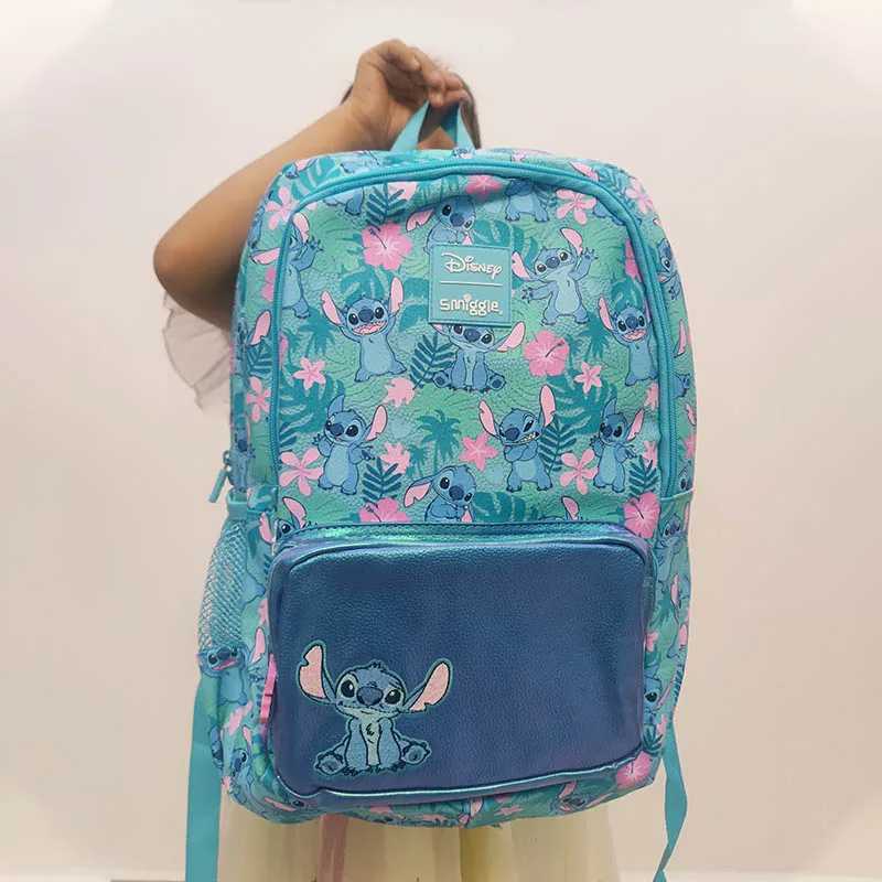 Disney Real Australian Smiggle Disney Sewing Cartoon Series Childrens School Bag Anime Backpack Student GiftXJ250422