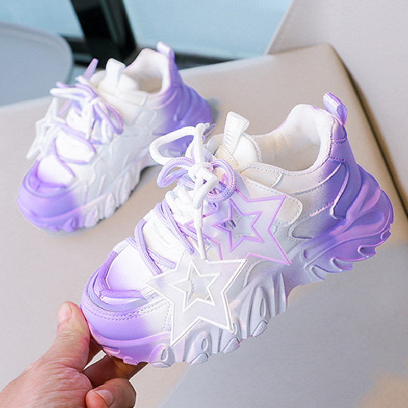 Children Shoes Student Casual Boys Soft Sole Kids Sneakers Girls Youth Running Kidszworld Fashion Toddler Sport Trainers Shoes Size 26 - 37 K0435
