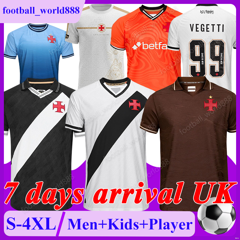 P-4GG Vasco da Gama 25 26 Soccer Jerseys PABLO RAYAN Camisas COUTINHO 2025 football kits N.MOREIRA P.HENRIQUE DAVID Football Shirts GABRIEL JAIR Men Kids Kits Socks Sets