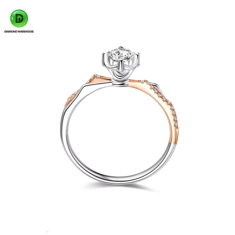 1.00ct 18K White Gold Lab Grown Diamond Wedding Rings for Unisex Classic CVD HPHT Rhodium Plated Fine Anniversary Gift Parties