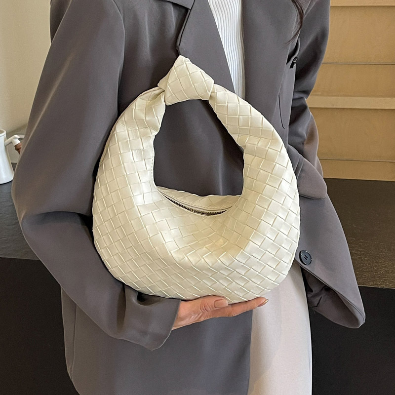 Luxury Brand Designer Bag 2025 New Designer Bag Office Small Stylish Handbag 2024 High-End Women's Handbag, Niche Design, Hand-Held Dumpling Bag
