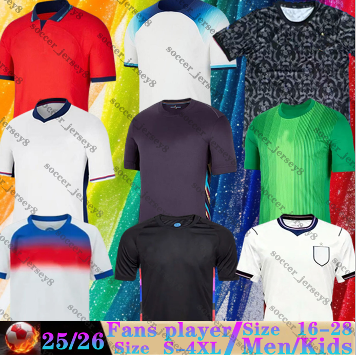 2026 2027 England final football shirt Bellingham PALMER MAINOO kane rice saka Soccer Jerseys MEAD TOONE KELLY Russo camisa de futebol WOMEN 26 27 Men uniform Kids kit