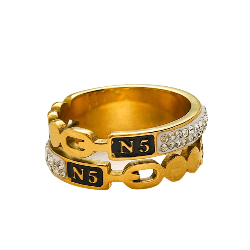 silver ring designer for women womens rings men jewelry woman jewellery Copper Rings Fashion Fine Finger Ring Luxury Crystal Pearl Ring Womens Wedding