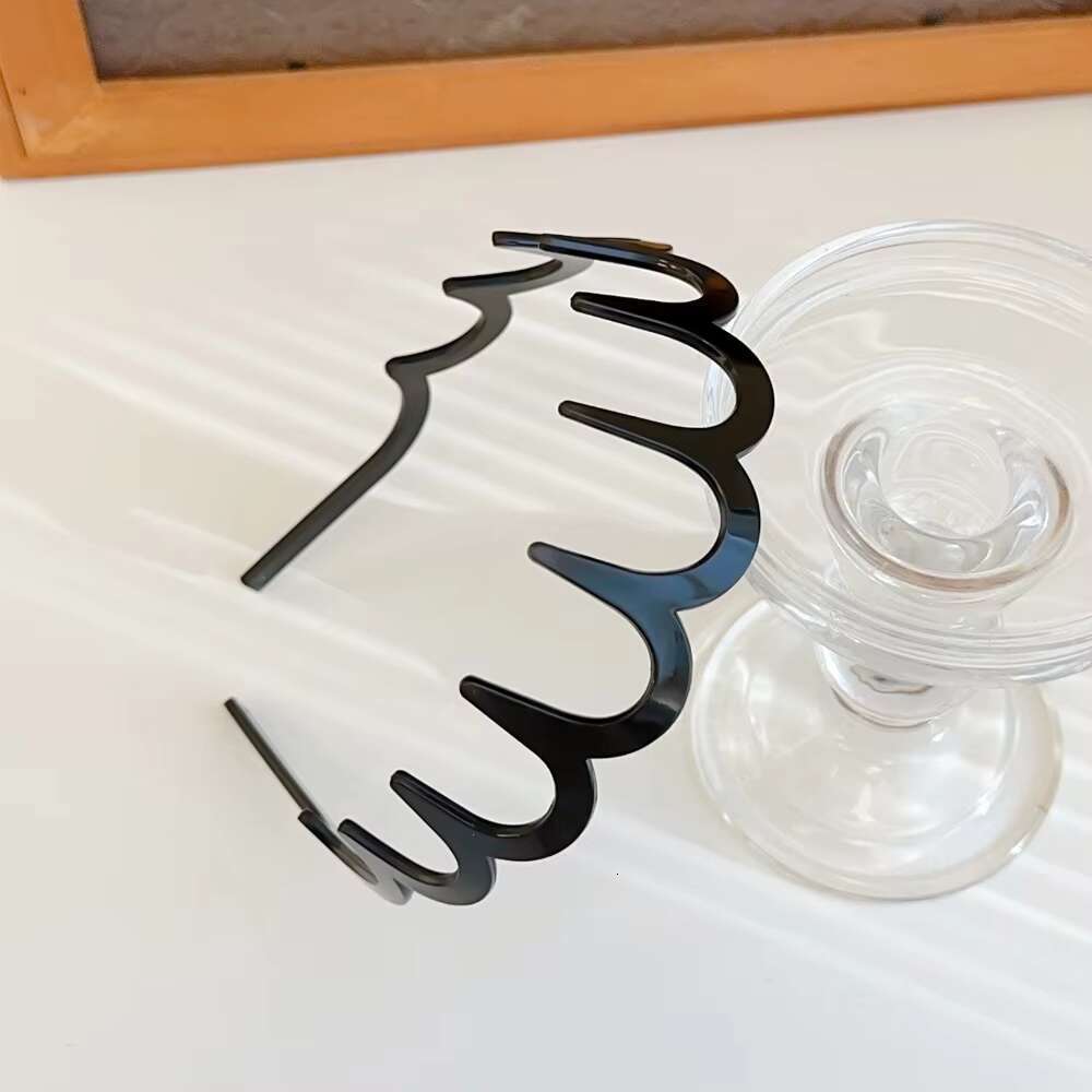 DHgargets Hot selling U-shaped anti slip with simple face wash headband for women's hair accessories