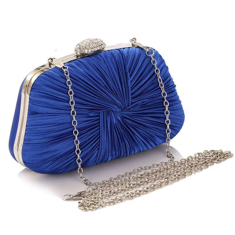 Trendy New Dinner Handheld Women's Bag Folded Weave Banquet Handbag 3039