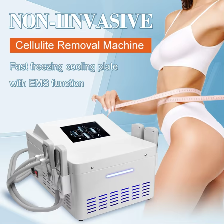 4 Cryo Pads Cold Body Sculpting EMS Criolipolisis Cryo Slimming Cryo plates EMS pads Cool Portable EMS Non Invasive Fat Freeze Fat Loss Body Sculpting