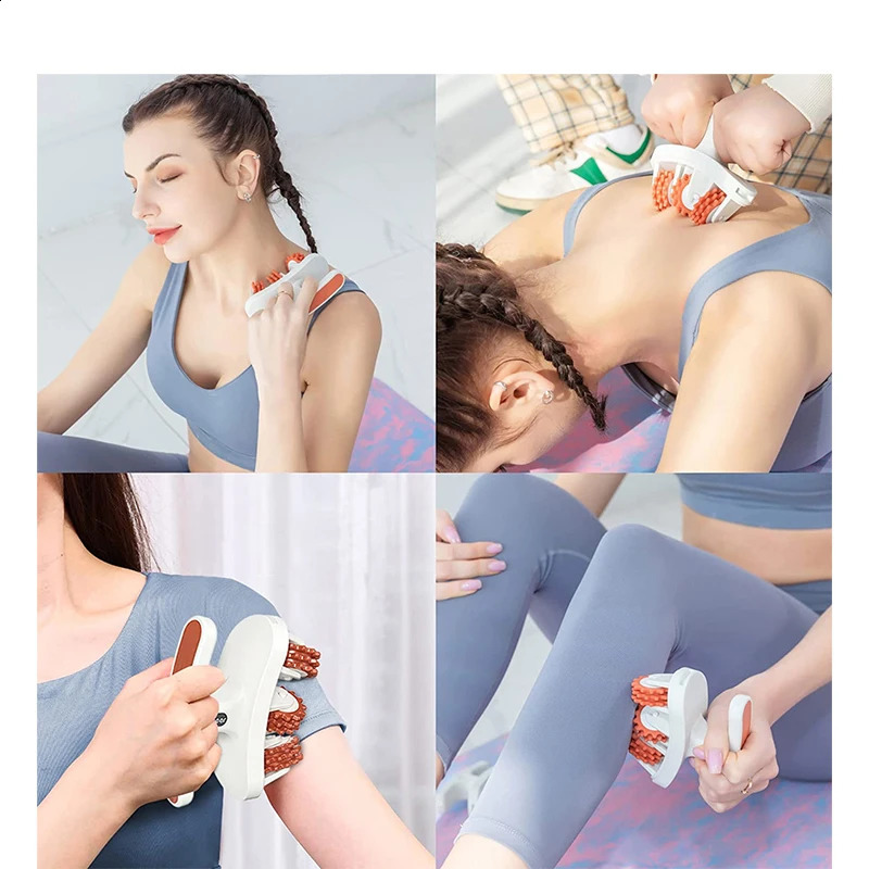 1pcs Cellulite Massager Manual Muscle Massager Roller for Neck Shoulder Back Arm Leg Relieve Muscle Soreness Body Shapin 250418