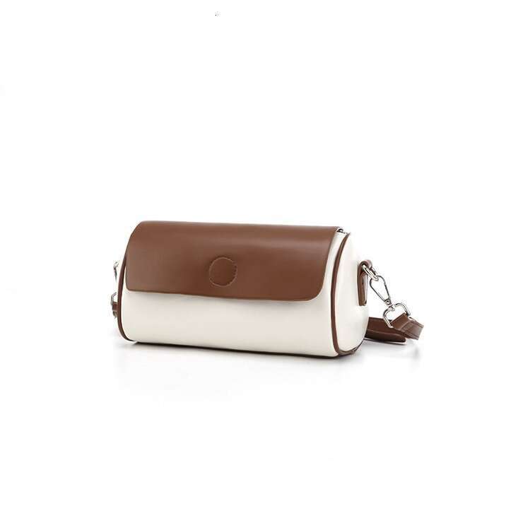 Hong Kong New Crossbody For Women With A High End Feel Niche Cylindrical Soft Leather Autumn And Winter Women S Bag
