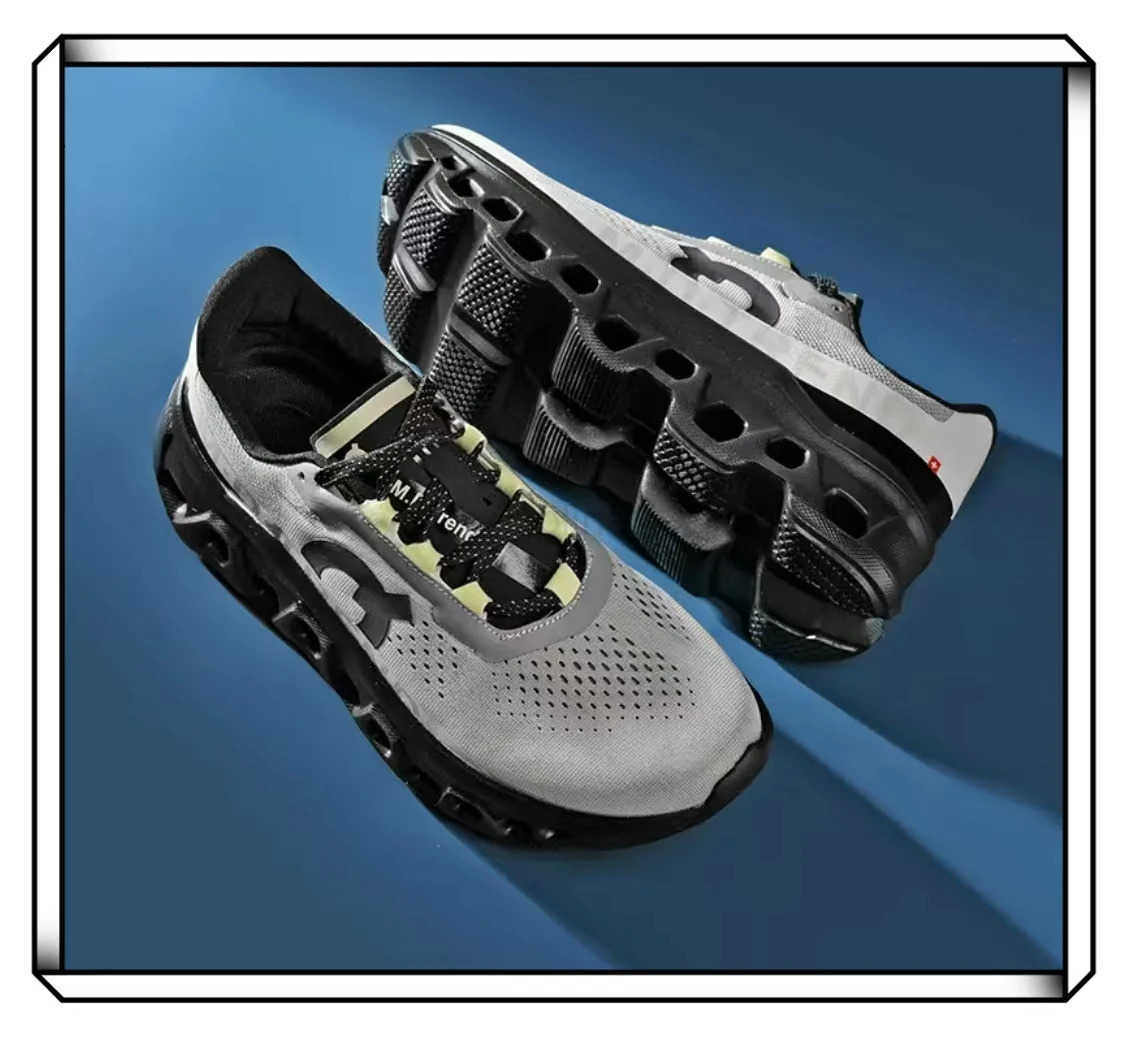 Lightweight running shoes suitable for lightweight and elegant men featuring anti slip mesh design suitable for off-road running with cfort fr tennis 