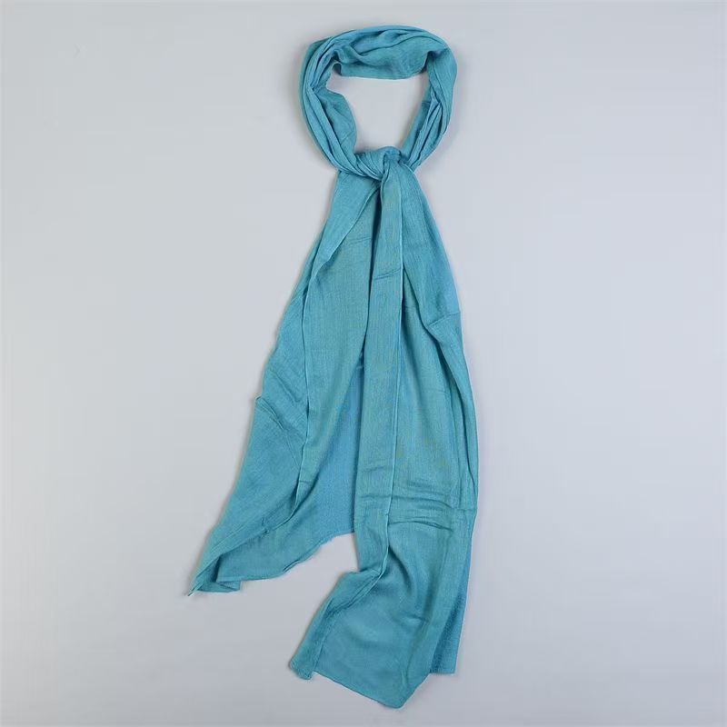 T536 Extended Retro Chinese Style Wool Splicing Scarf Neck Scarf Women Autumn Winter Fashion All-match Sunshade Shawl