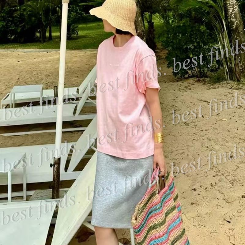 Premium Quality Fashion Round Neck Loose T-shirt Women's Top Casual T shirt XXS-M