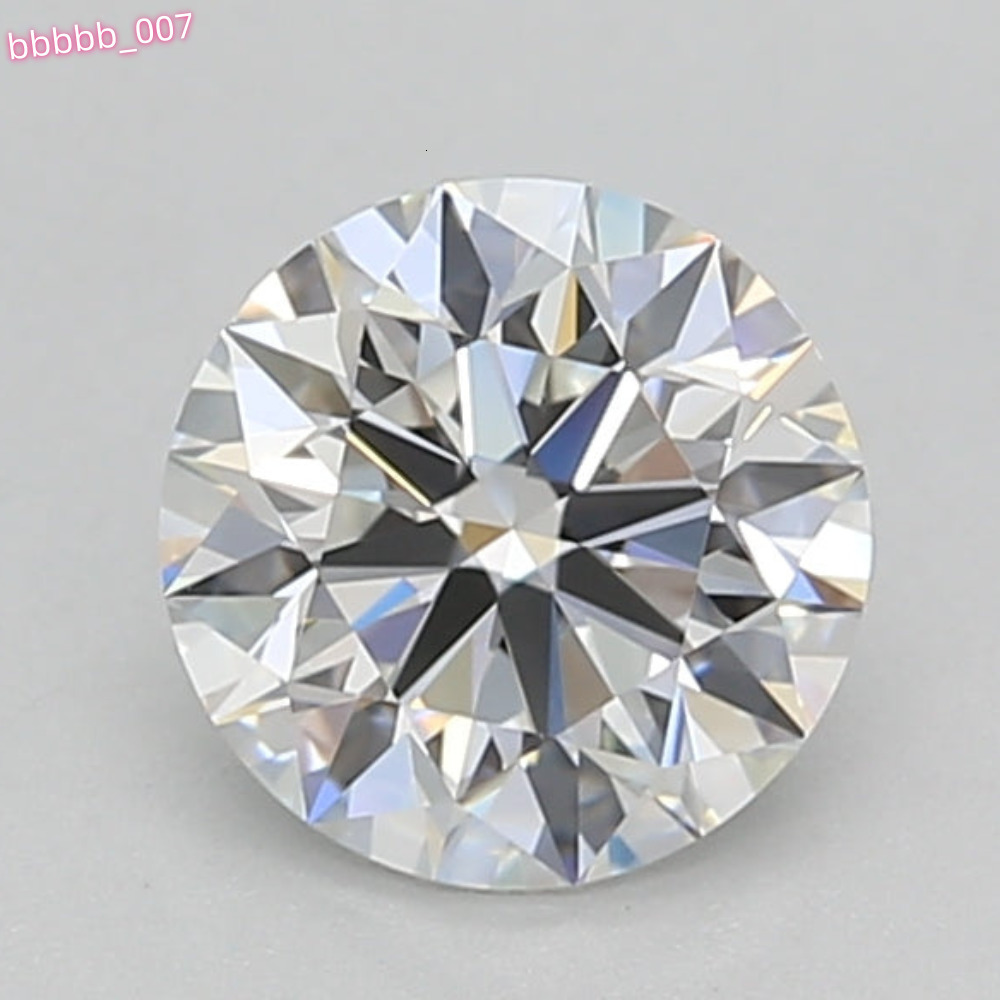 2.5 CT Round Brilliant Lab Grown White Diamond D Color I1 Clarity GIA Certified VVS1 Clarity Loose Man-Made Diamond for Jewelry
