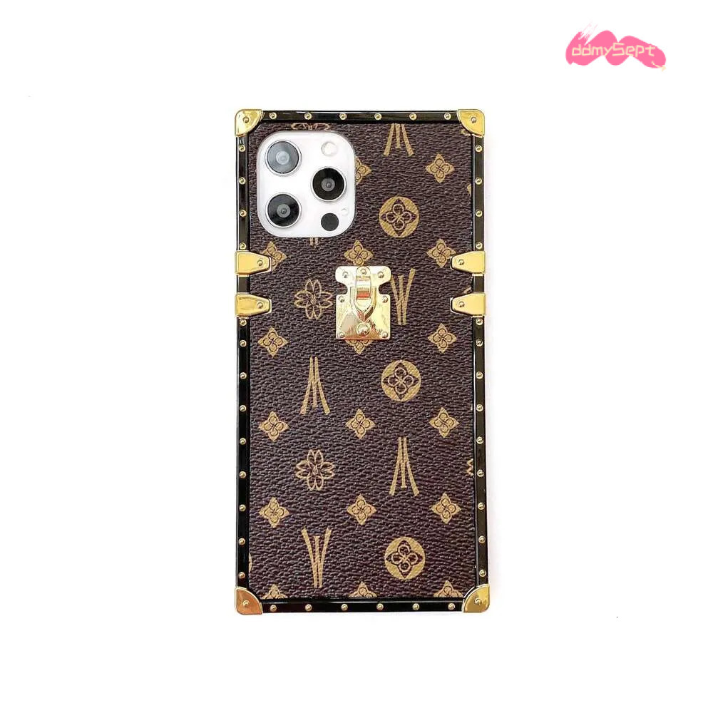 Fashion Leather Texture Phone Case - Compatible with iPhone 16, 15 & Samsung S24 ddmysept