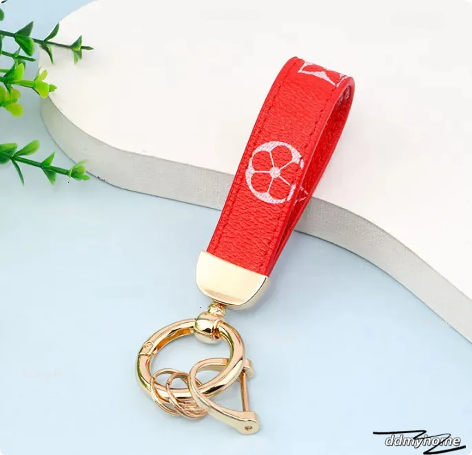 Luxurys Designer PU Leather Car Keychain - Fashion Bag Charm Pendant Jewelry Keyring Holder Accessory Gift Metal Key Chain Ddmyhome