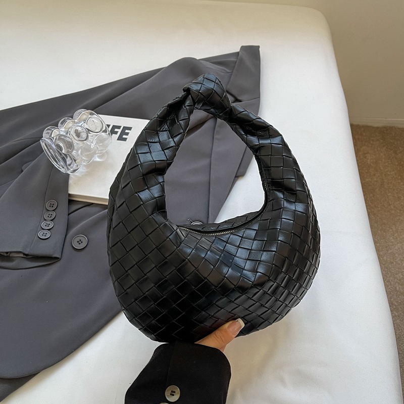 Luxury Brand Designer Bag 2025 New Designer Bag Office Small Stylish Handbag 2024 High-End Women's Handbag, Niche Design, Hand-Held Dumpling Bag