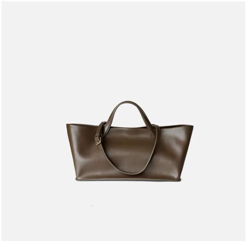 Designer's bag Fashion Women's Top-Handle Leather Handbag 2024 French Style Casual Commuter Crossbody Tote Bag Large Capacity