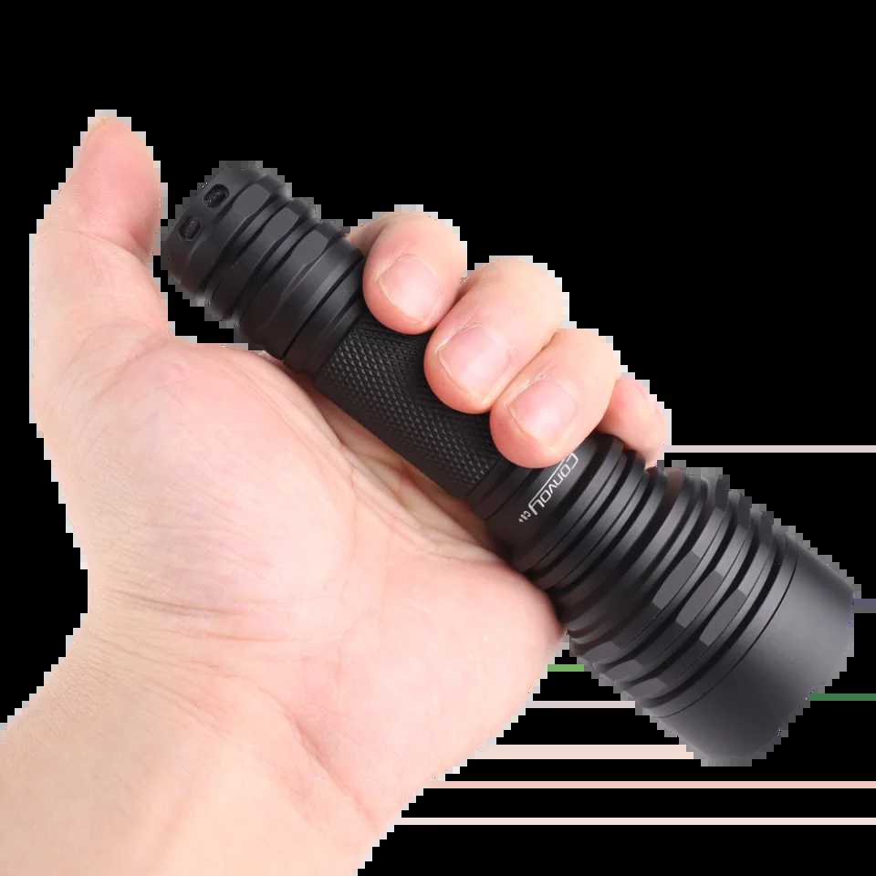 Convoy C8 Plus flash with SST20 7135 * 8 LED flash 18650 torch 12 sets portable high-power tactical work Latarka Z250422