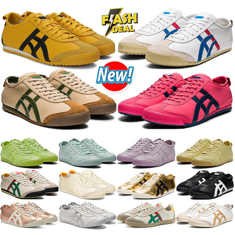 onitsukas mexico tiger 66 sneakers designer shoes men womens running kill bill birch white pink beige yellow sier woman sports outdoor trainers tennis