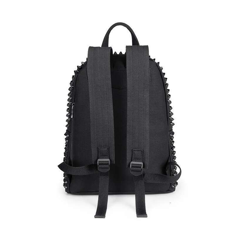 Rivet Women Large Capacity Commuter Backpack Summer New Design Senior Feeling Canvas Bag 01-Bp-Mdsjgj