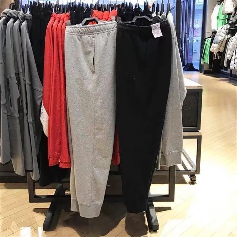 mens sweatpants tech fleece pants sports pants with a closed loop and plush pants
