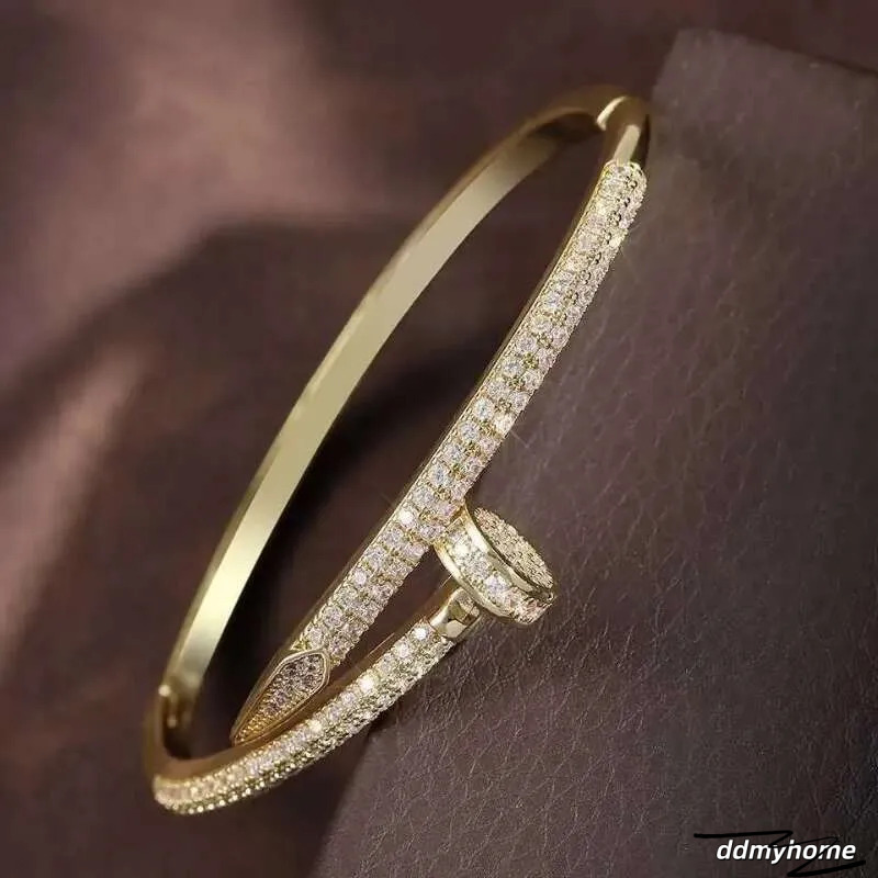 Bracelet Designer Bracelets For Women Luxury Jewelry Copper Plated With High-Quality Fashion Zircon Inlay Bangle Holiday And Vacation Gifts Ddmyhome