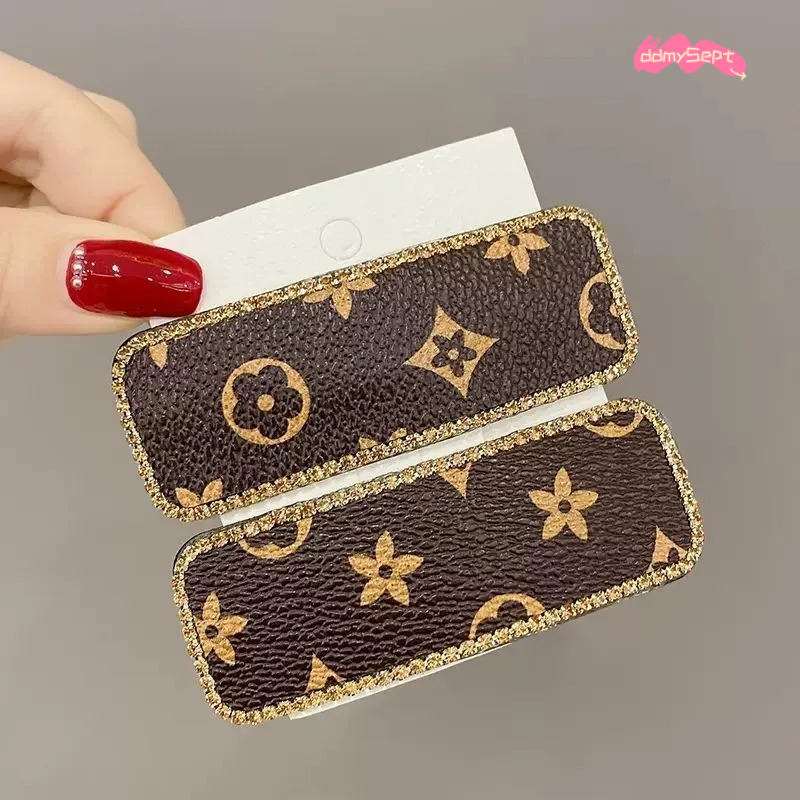 Rhinestone Clips - Elegant French Style Bling Hair Barrette Clip for Women's Fashion Accessories ddmysept