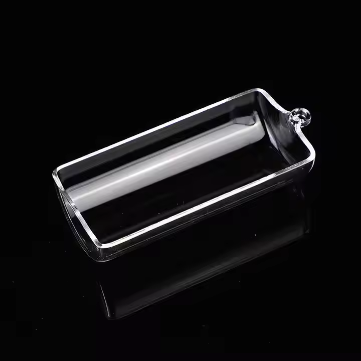 Customized High Density 99.999% High Purity High Quality Transparent Silicon Quartz Wafer Carrier Quartz Boat