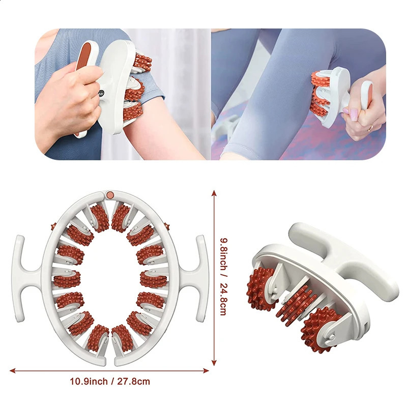 1pcs Cellulite Massager Manual Muscle Massager Roller for Neck Shoulder Back Arm Leg Relieve Muscle Soreness Body Shapin 250418