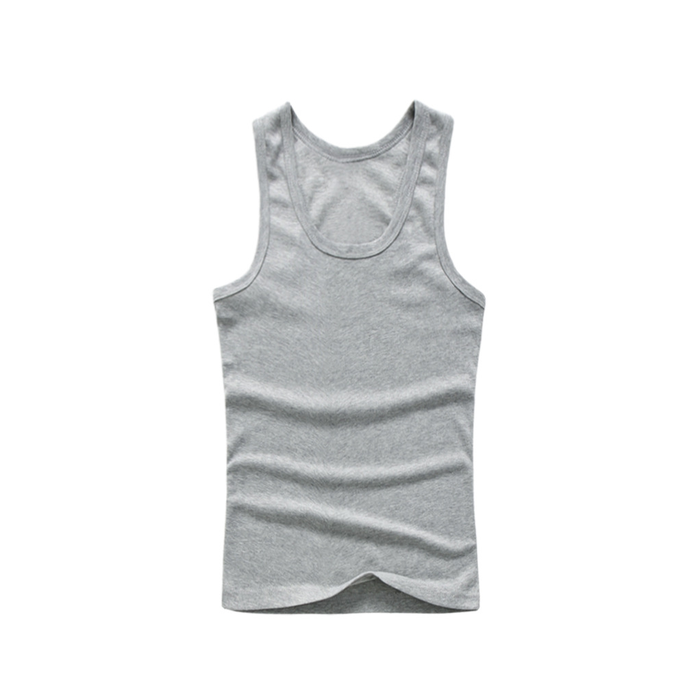 Youthful Style 100% Cotton Mens Workout Tank - Comfortable Casual Sweatshirt Tee