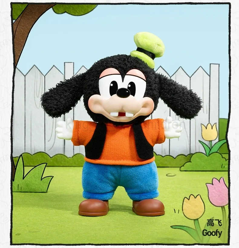 Disney Genuine Pop Mart Mickey Family Cute Together Keychain Series Blind Box Vinyl Doll Anime Figure Decoration customized Kid Gift W250512