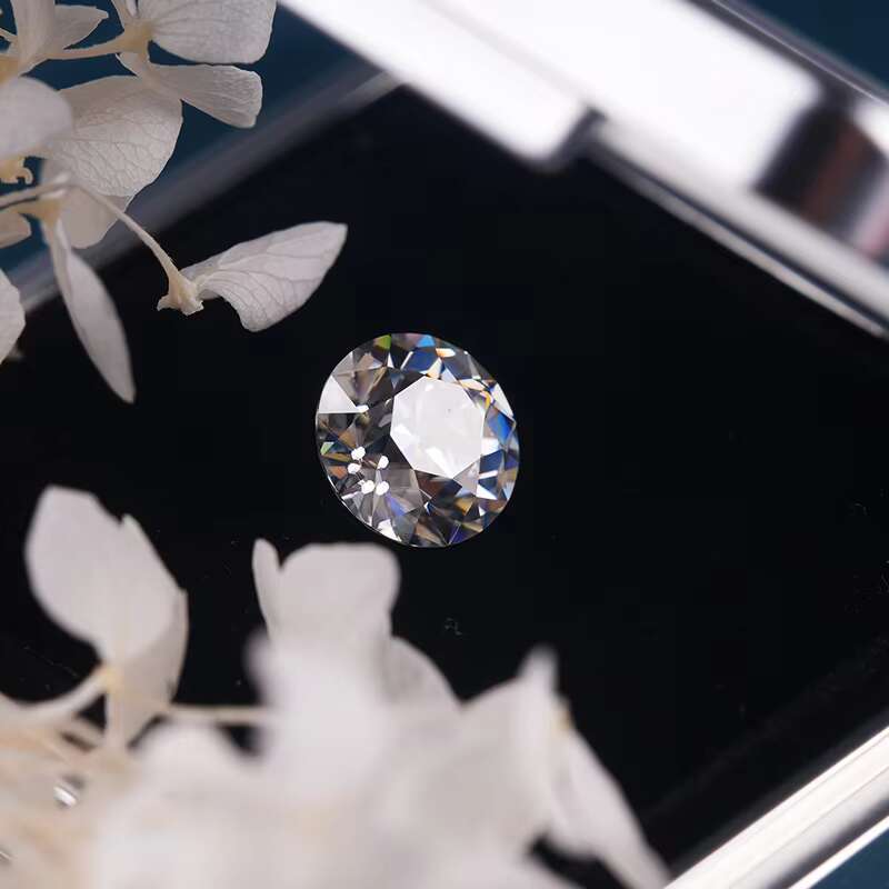 SICGEM Best Wholesale Price Loose Moissanite Diamond Gemstones White Round VVS1 DEFGH for Fine Jewelry Gem Accessaries