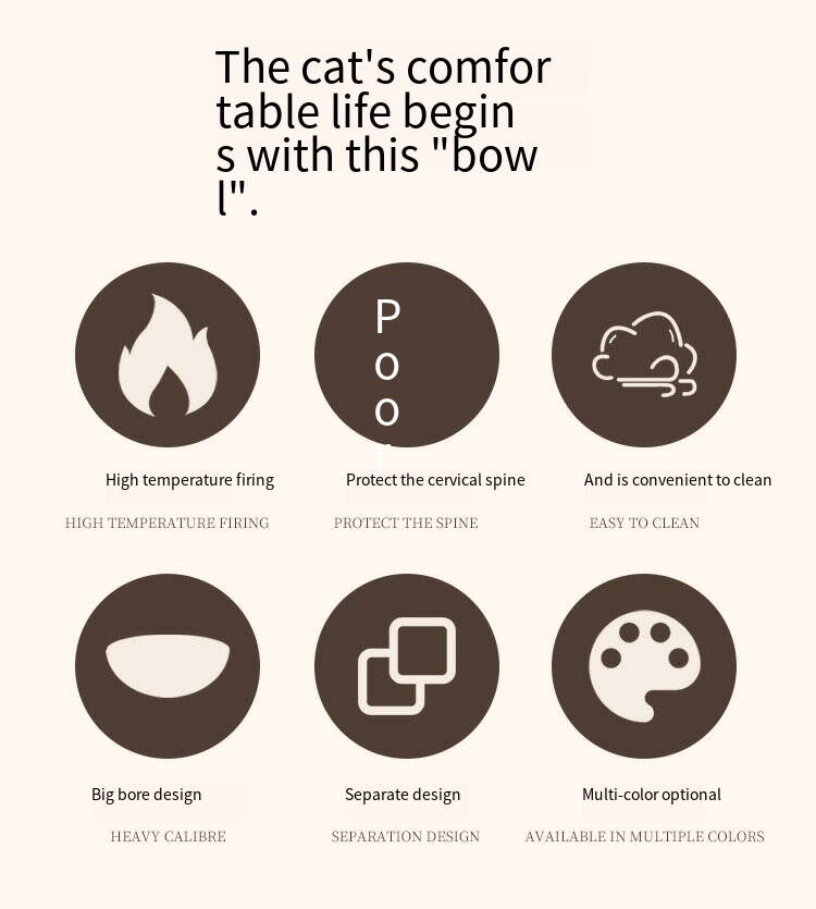 Crafted Ceramic Transformational Pet Feeding Bowls with Non-Slip Design