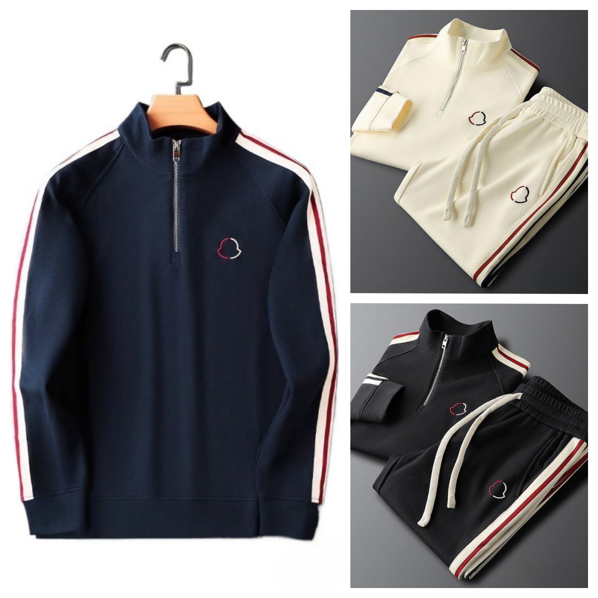 Designer Men's tracksuit Embroidery Two Piece Set Jacket Sweatpants Activewear Brand Casual Sweatsuit Sport Autumn Winter Coat Sportswear Outdoor