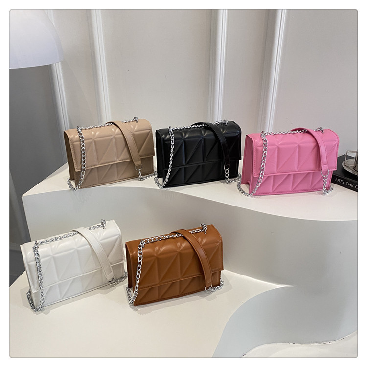 Free shipping Designer bag leisure versatile personality simple outdoor travel date shoulder bag for women White black khaki brown pink