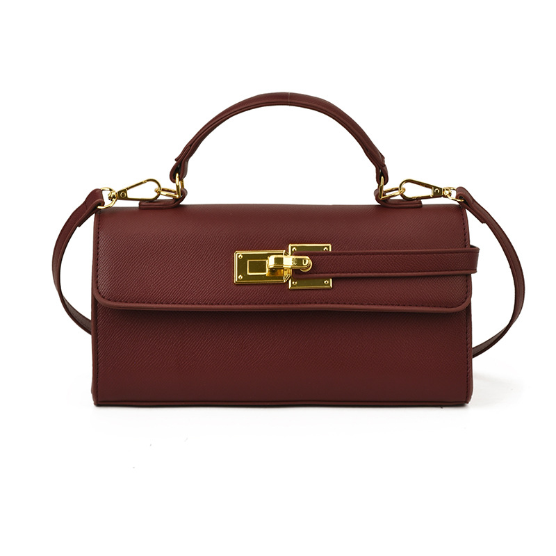 Free Shipping Designer bag Fashionable casual simple versatile single shoulder light luxury trendy crossbody bag Black Brown Gold Red Pink