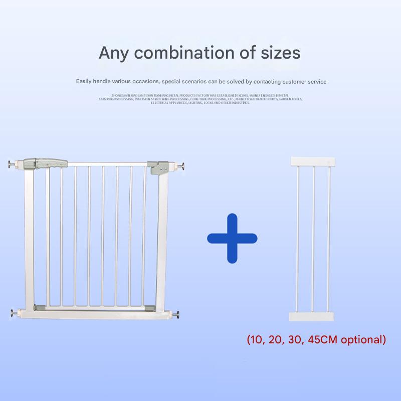 Cat-proof door fence dog indoor balcony partition fence encryption heightened punch-free cat guardrail pet door fence - view 4