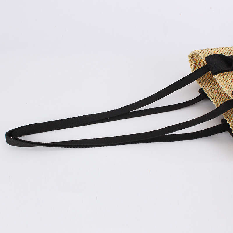 Ins Style Resort Beach Bag Japanese Minimalist Style Popular Instagram Dual Use Paper Rope Hand Woven Commuting Beach Vacation Bag KQ