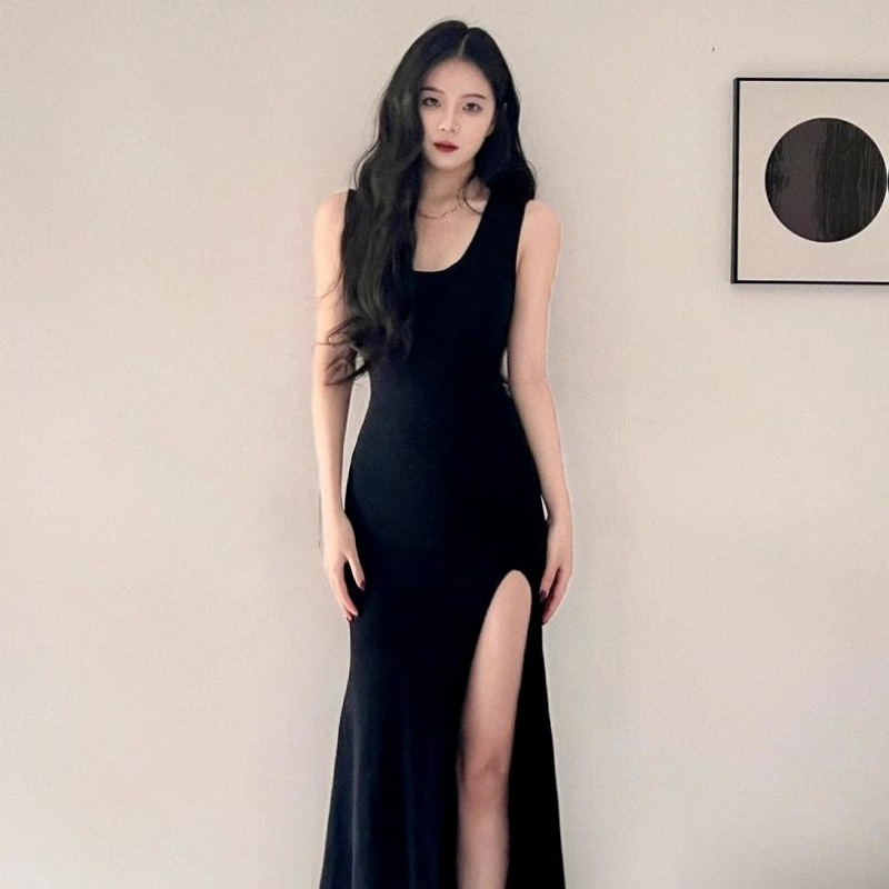 XX6180 High quality suspender dress for women 2024 new summer temperament slim fit hot girl inner wear hip wrap