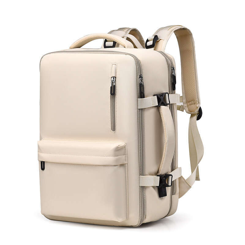 Fashionable men's backpack with high-end feel, large capacity women's trendy travel, lightweight backpack, waterproof computer bag