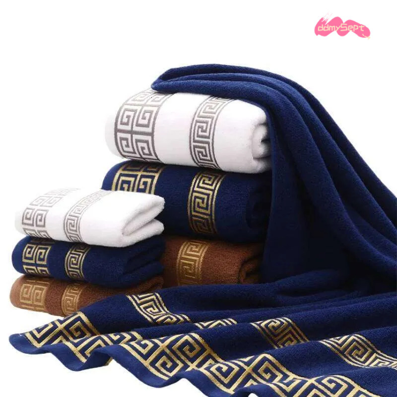 Pcs Set Black Cotton Bathroom Sets Hand Face Towel X cm And Big Bath Washcloths Gift Towels H11.21 ddmysept