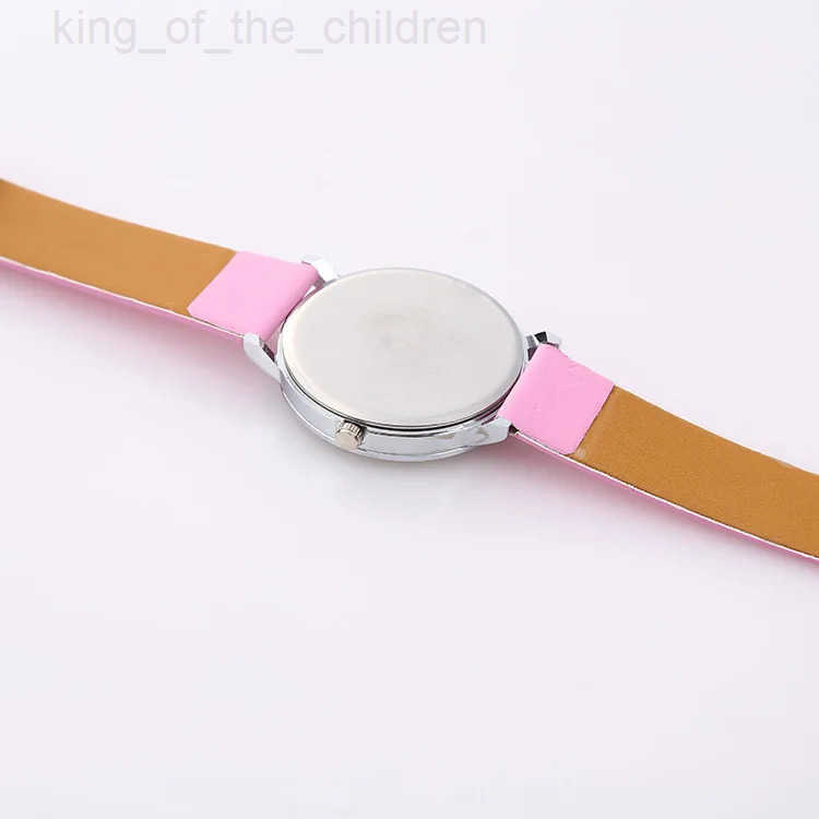 Disney Mickey Mouse Women Watches for Girls Black Leather Strap Ultrathin Ladies Watch Quartz Watch Relogio Feminino W20250423