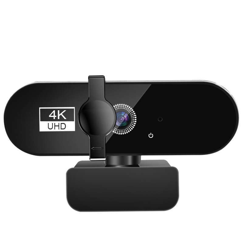 Webcam 2K/4K Computer HD Driver-Free Online Class Live Streaming Video Chat with Microphone Network Camera