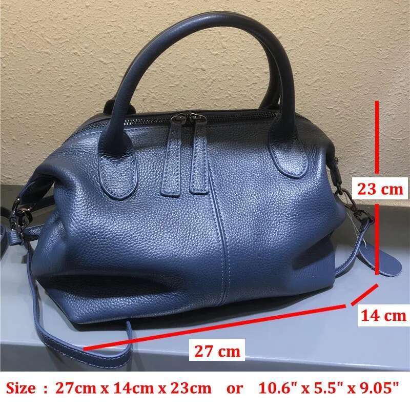 Designer's bag 2025 Real Ladies Hand Bag Genuine Leather Handbag Shoulder For Women New Fashion Casual Crossbody Bags