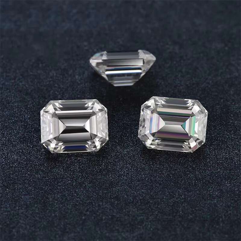 IGI Certified 2.5 Carats Excellent Emerald Cut Loose Lab Grown Diamond - VVS1 F Color Lab Diamond at Wholesale Price