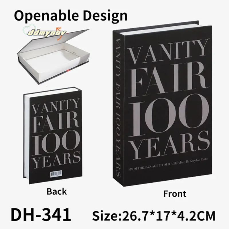 Decorative Boxes Home Decor Stylish Coffee Table Books for Display Faux Book Storage H11.21 ddmynov